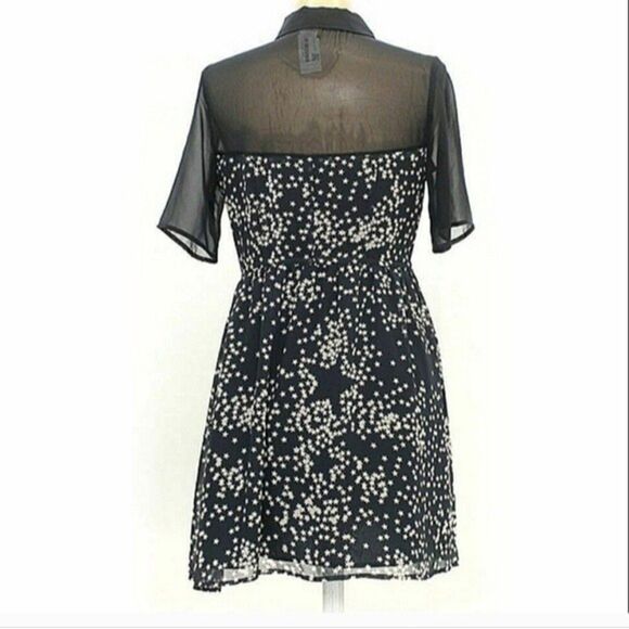 5/$55 Princess Vera Wang stars dress - sheer, lined - NWT - 4th of July - 11 - Picture 3 of 10
